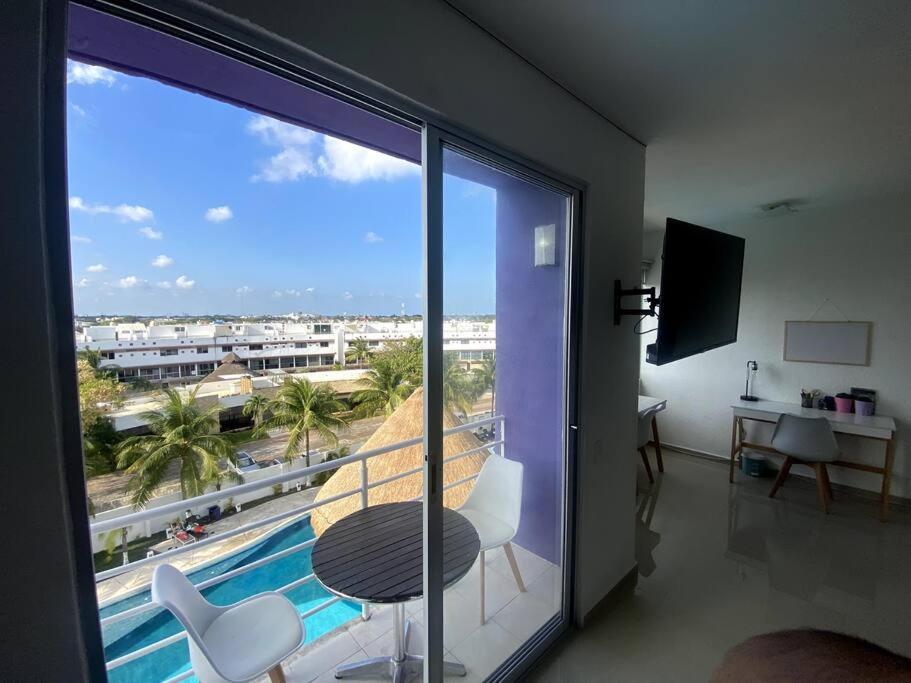 Home & Office Cancun Pool Exterior foto